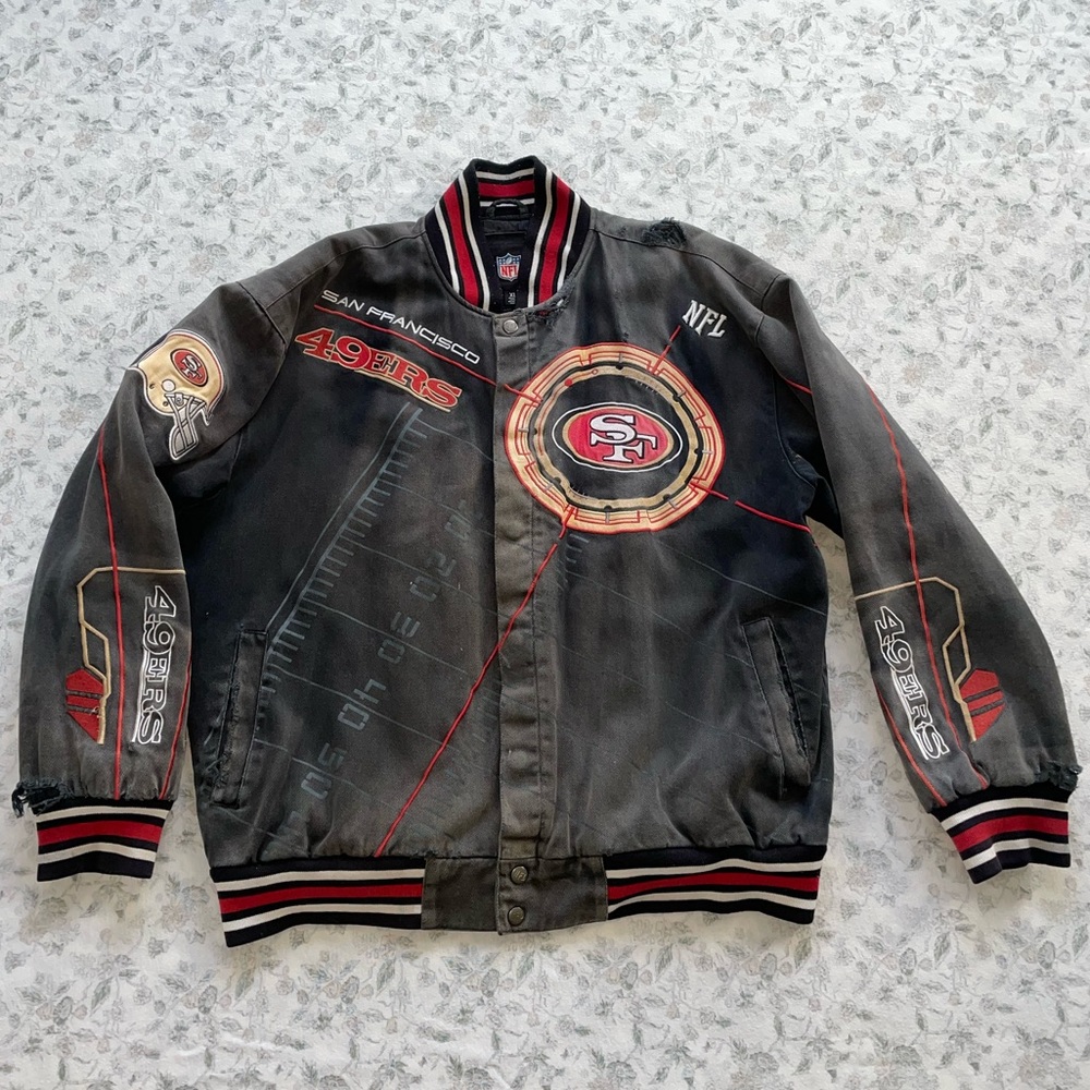 Vintage San Francisco 49ers Bomber Jacket